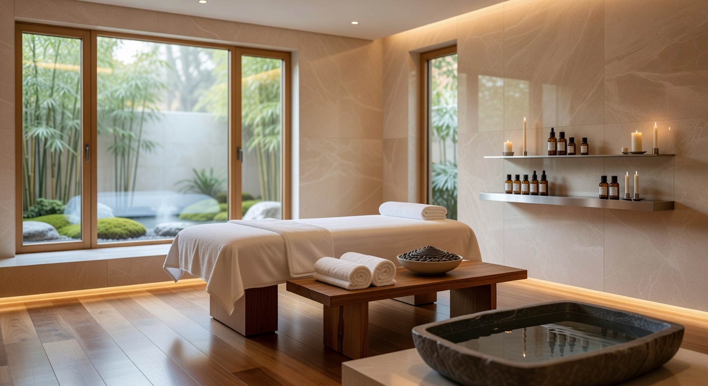 Spa and wellness room